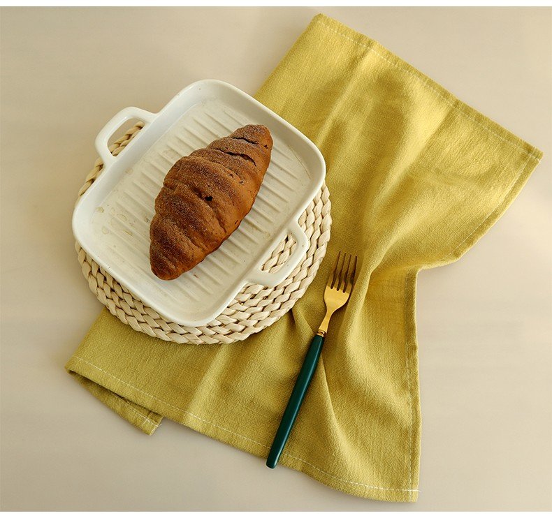 The Simple Linen Tea Towel