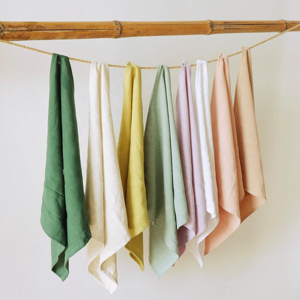 The Simple Linen Tea Towel