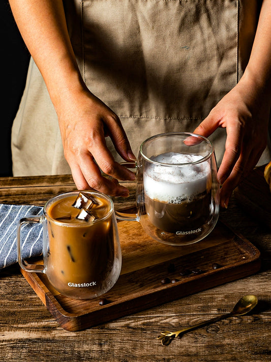 Double-Layer Glass Tea Cup