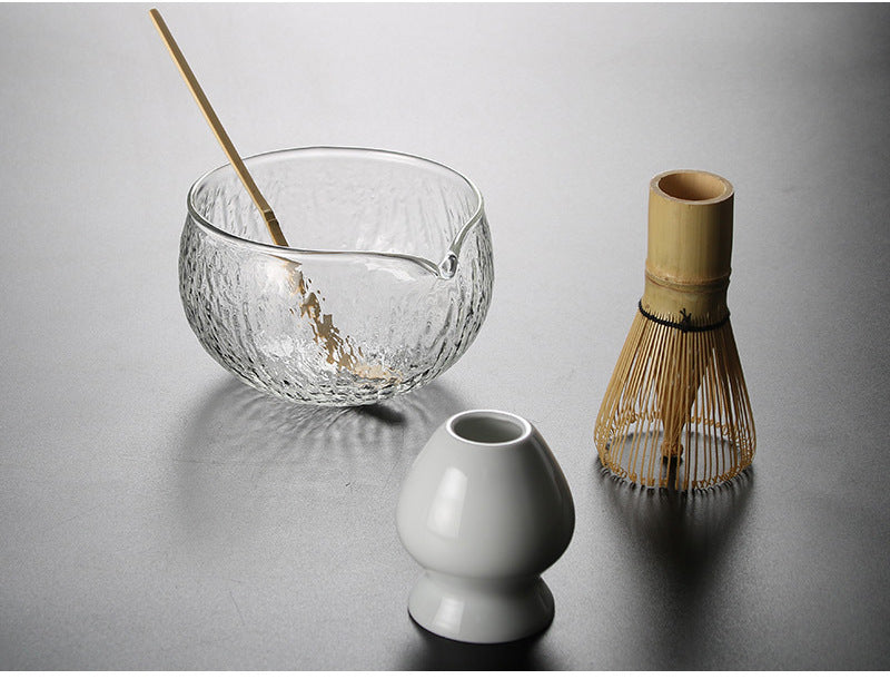 Best glass matcha tea set 