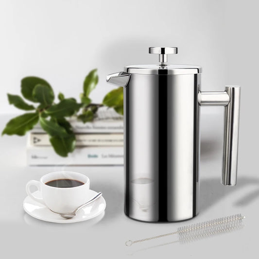 best stainless steel French press coffee tea