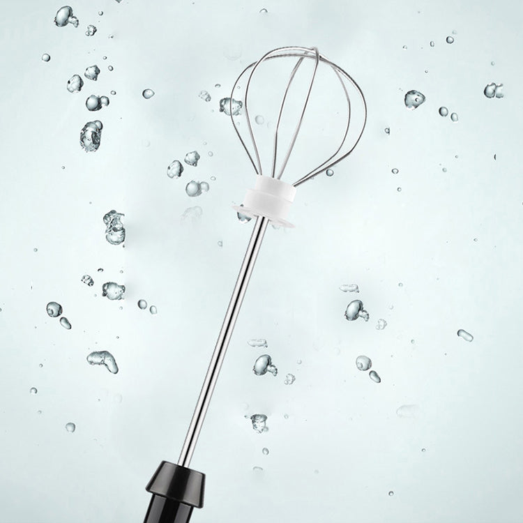 Faceted Handheld Electric Milk Frother